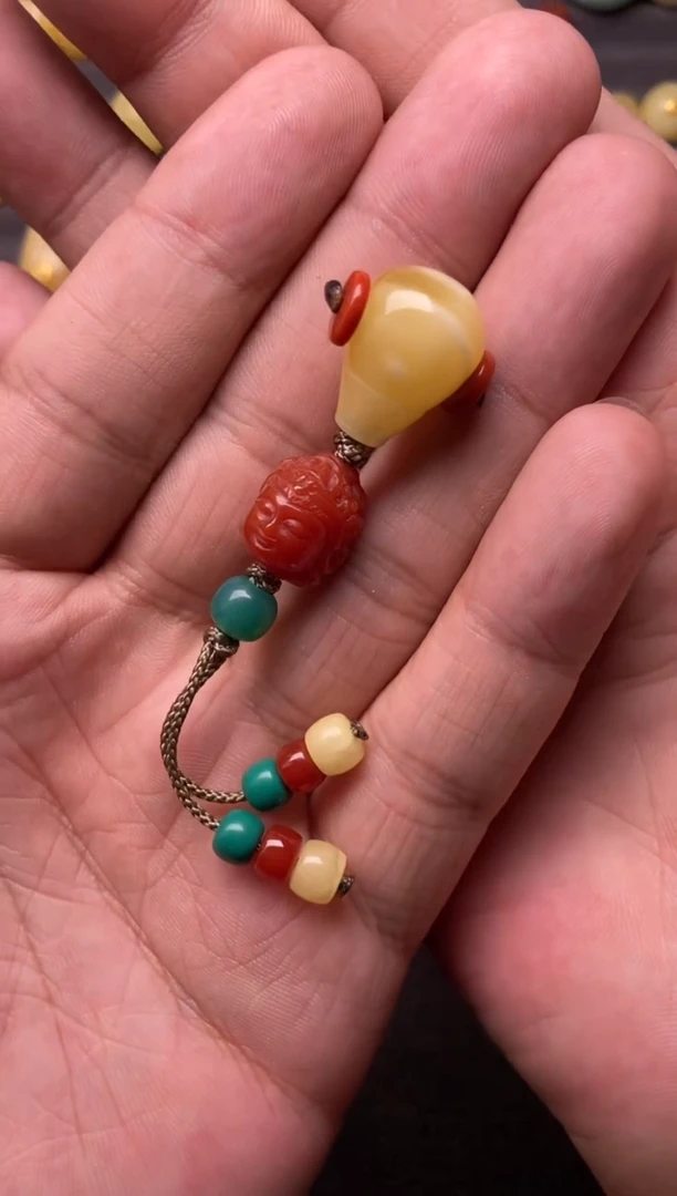 未镶嵌蜜蜡珠宝奇石13mm