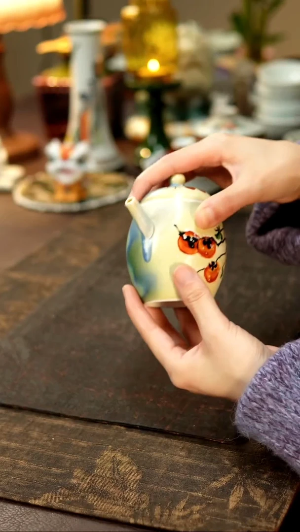 景德镇陶瓷杯碗柴烧多人