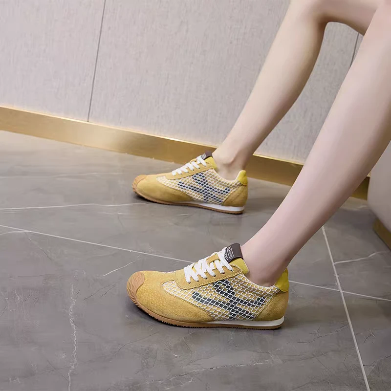 【老彭同学】【头层猪皮】休闲运动百搭平底鞋1696