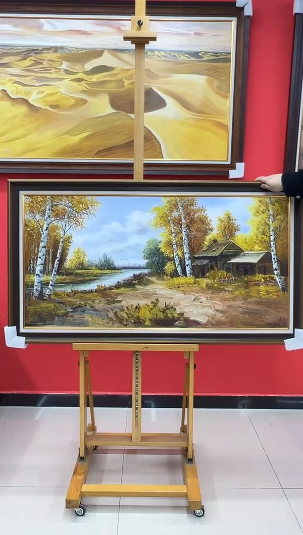 【闪购商品】油画梁静-60×120-油画作品