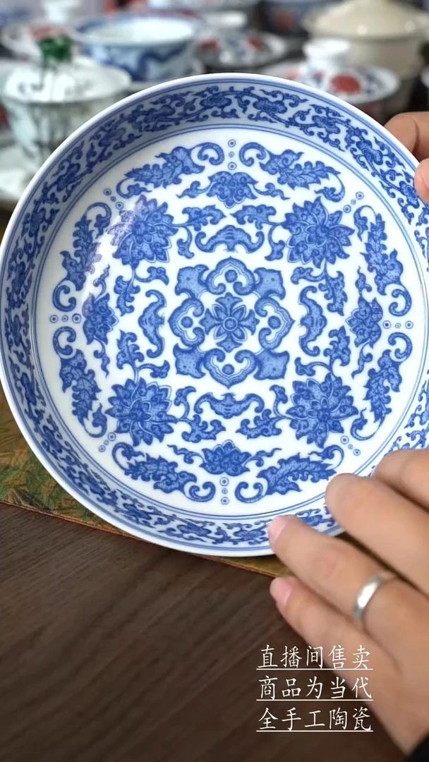 瓷片景德镇手工陶瓷茶具