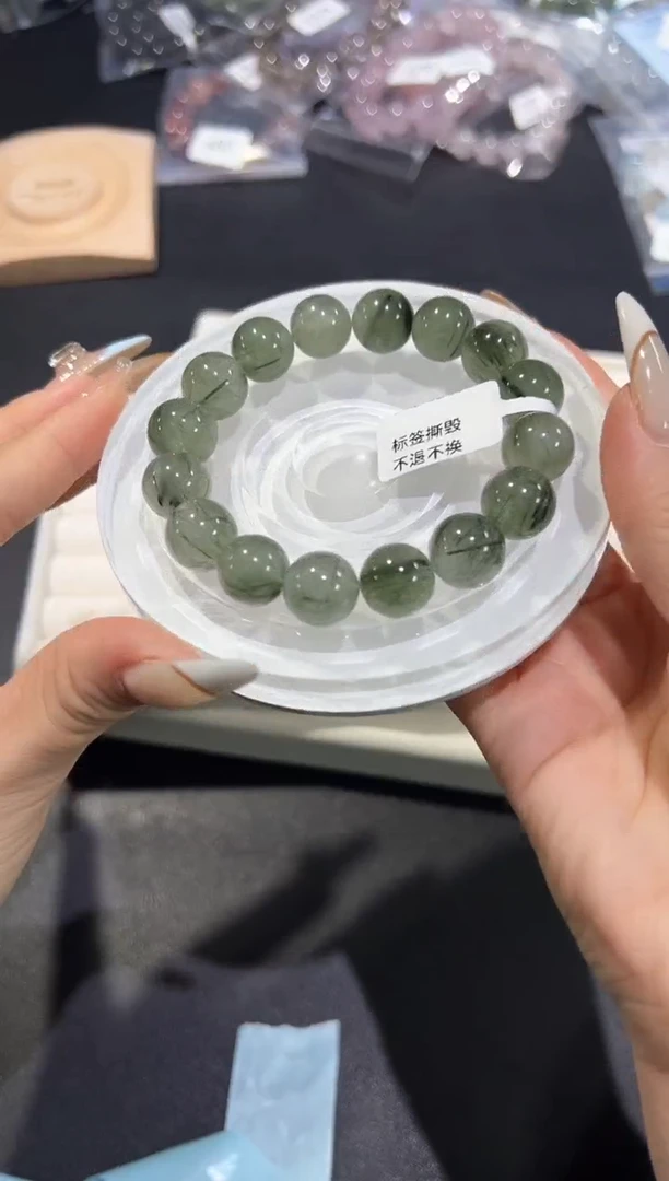 未镶嵌手链水晶52b多样性发其一【1条】默认微瑕13mm