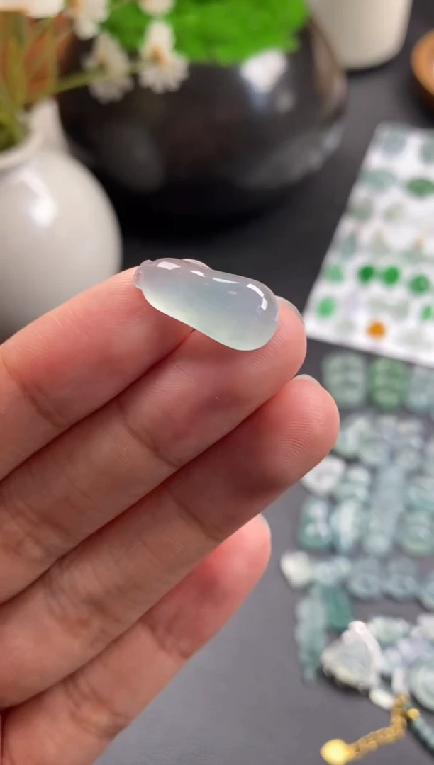 散珠翡翠冰胶福瓜