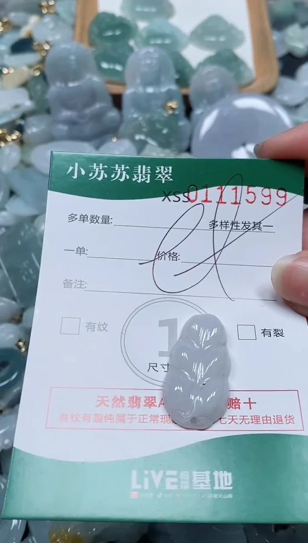 【闪购商品】翡翠颈饰未镶嵌闪购商品0111599
