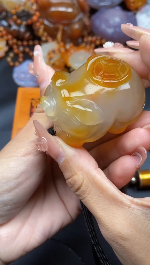 【闪购商品】玛瑙/玉髓颈饰未镶嵌ll