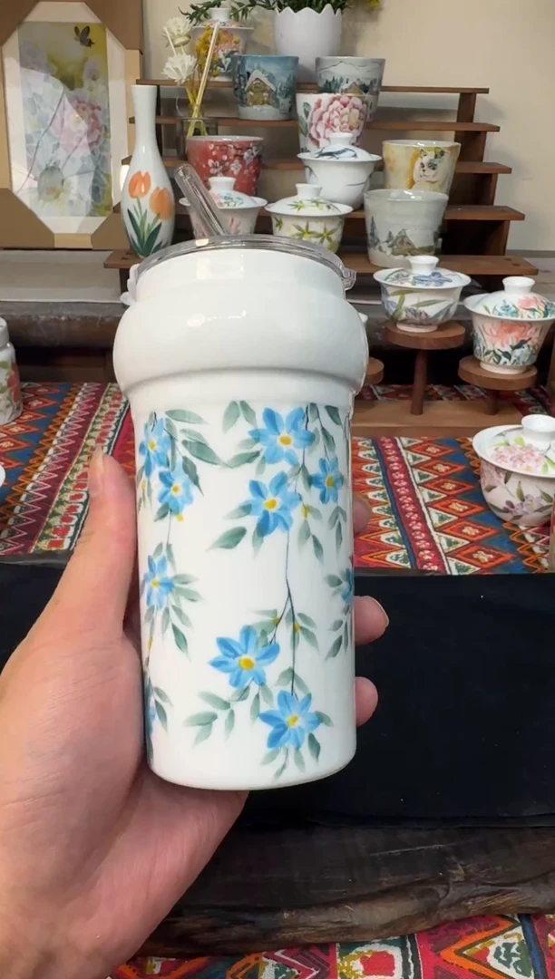 摆件瓷景德镇高温陶瓷清仓浮力