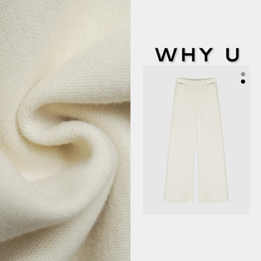 加绒西装裤子时尚休闲裤长裤24AW【冬日闭眼搭】