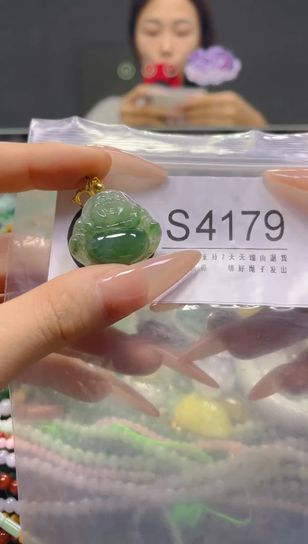 颈饰未镶嵌翡翠/S/翡翠A货，一件也是批发价