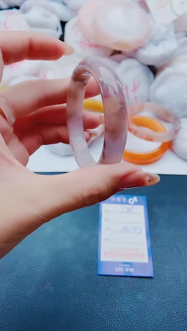 未镶嵌手镯石英质玉L285-53-54
