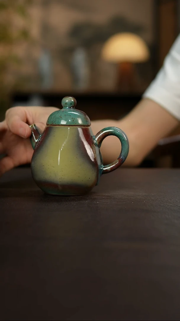 杯景德镇陶瓷杯碗柴烧多人