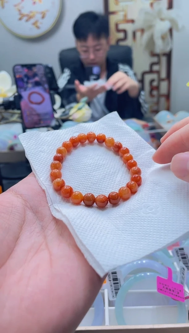 未镶嵌手链翡翠翡翠手串