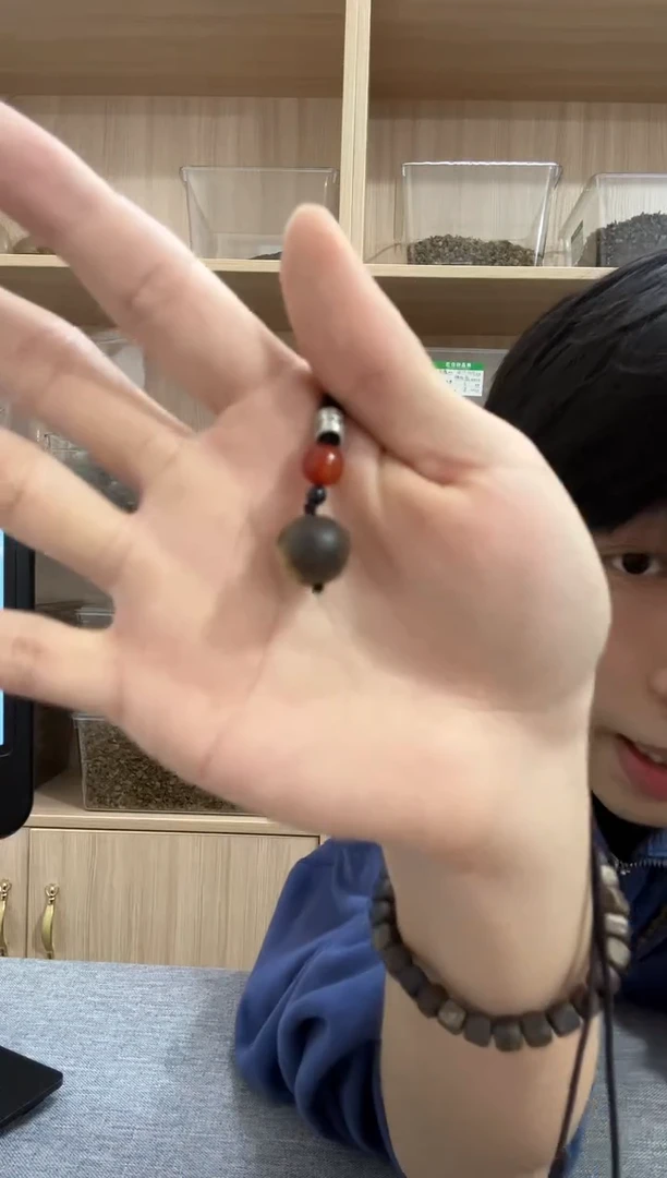 【闪购商品】沉香沉香碎屑奇楠圆珠项链1克+ 多样性发其一