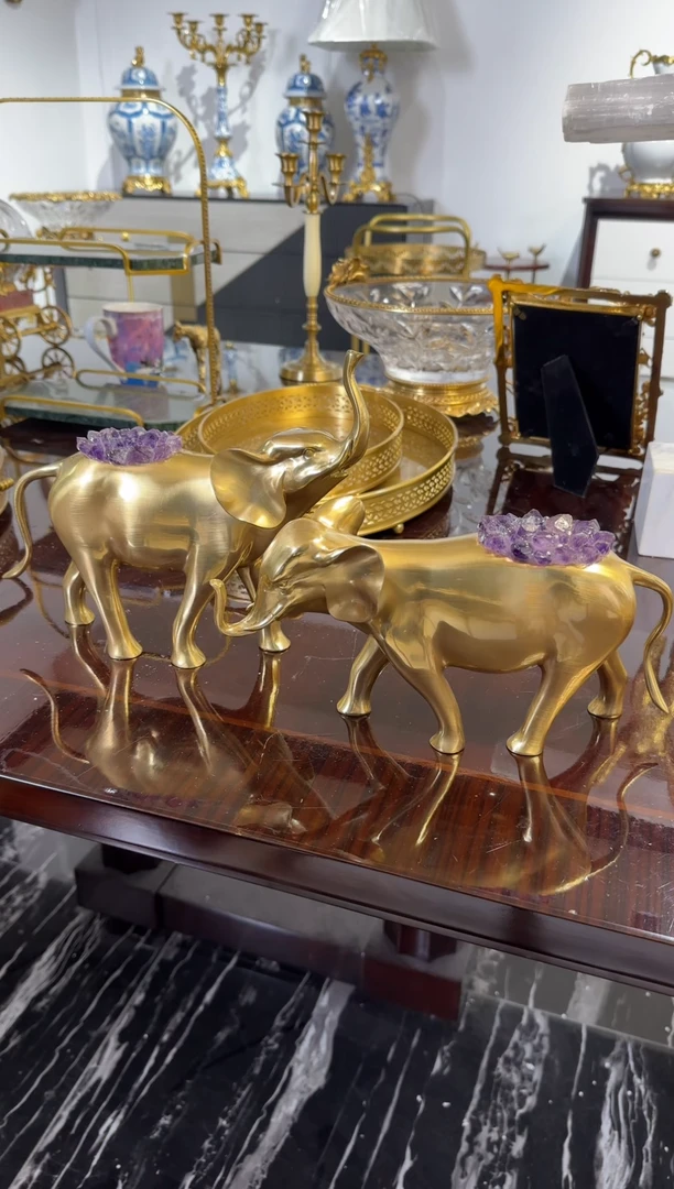 黄铜黛姿家居装饰品摆件