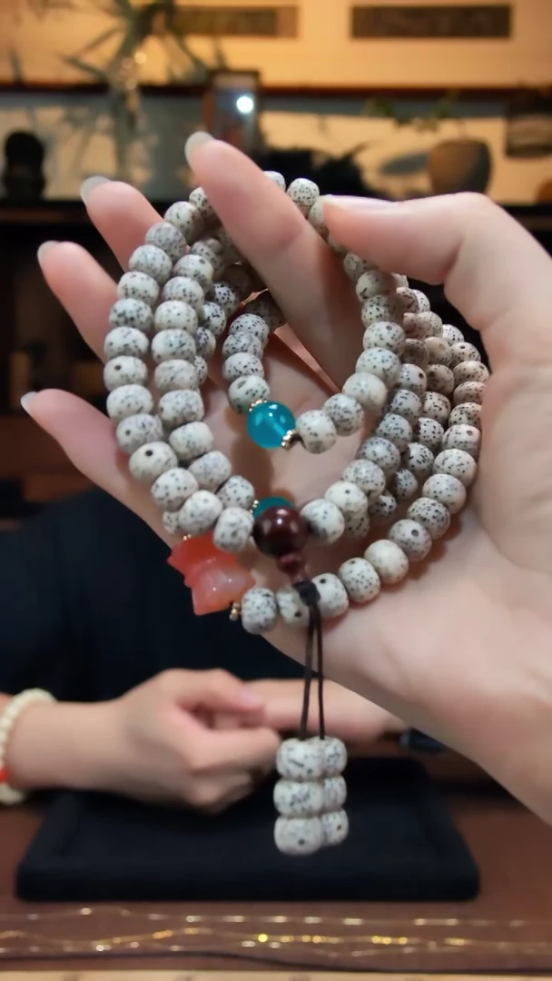 星月菩提手串星月菩提长串DN