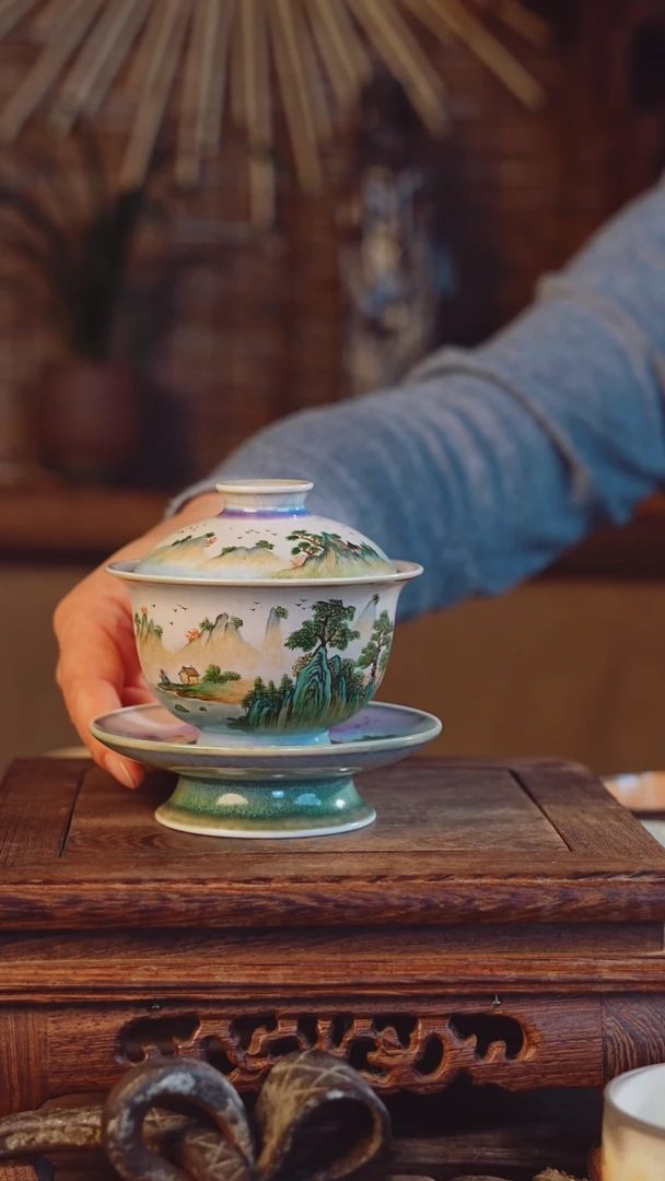 老昌号手工手绘茶器