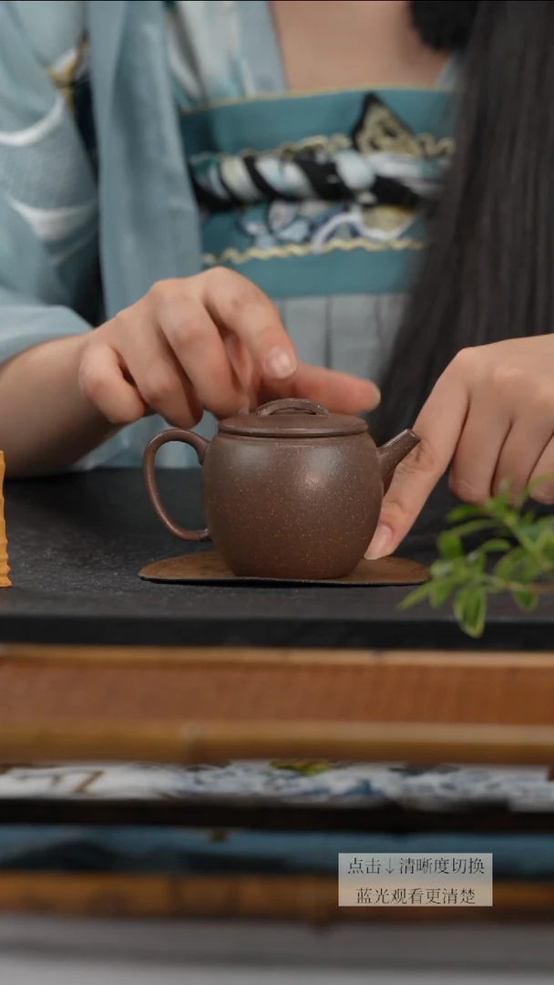 茶壶紫砂青段高汉瓦壶