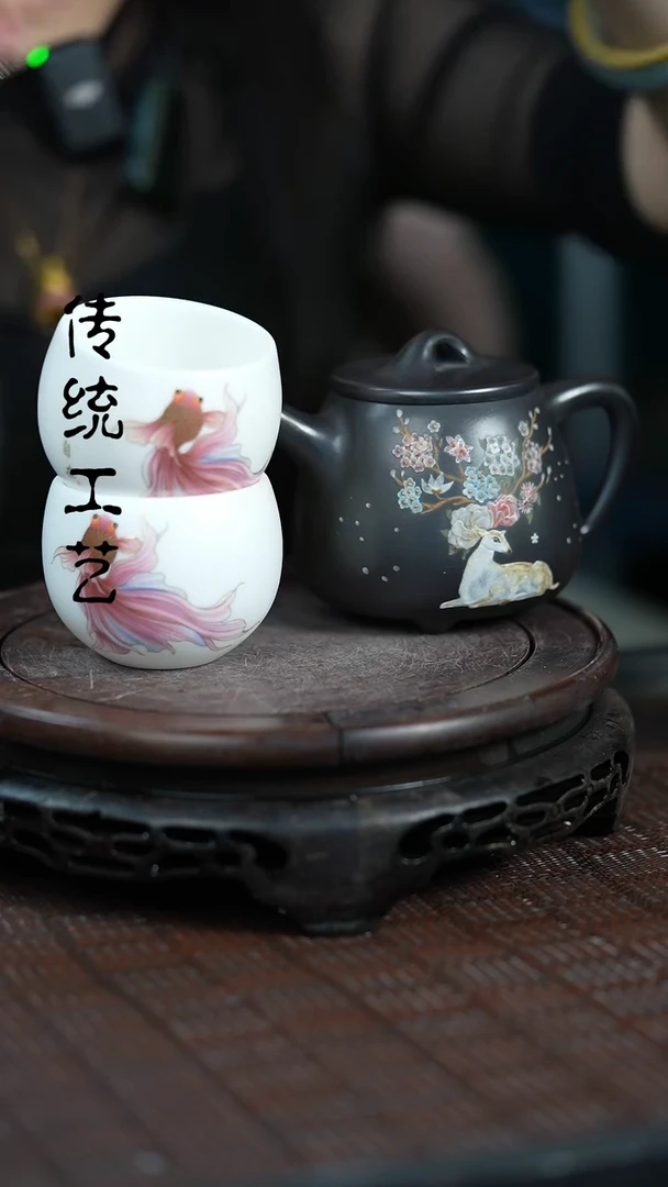 【闪购商品】紫砂茶壶原矿全手4+杯子