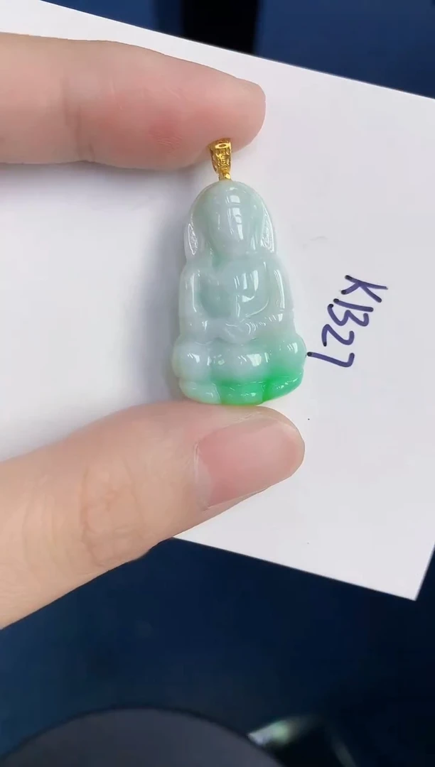 颈饰未镶嵌翡翠天然翡翠缅甸A货