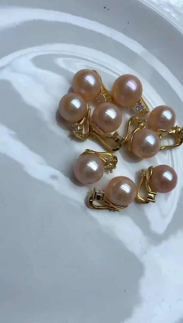 未镶嵌吊坠淡水珍珠12mm+中国红戴妃万能扣（多样性发一）