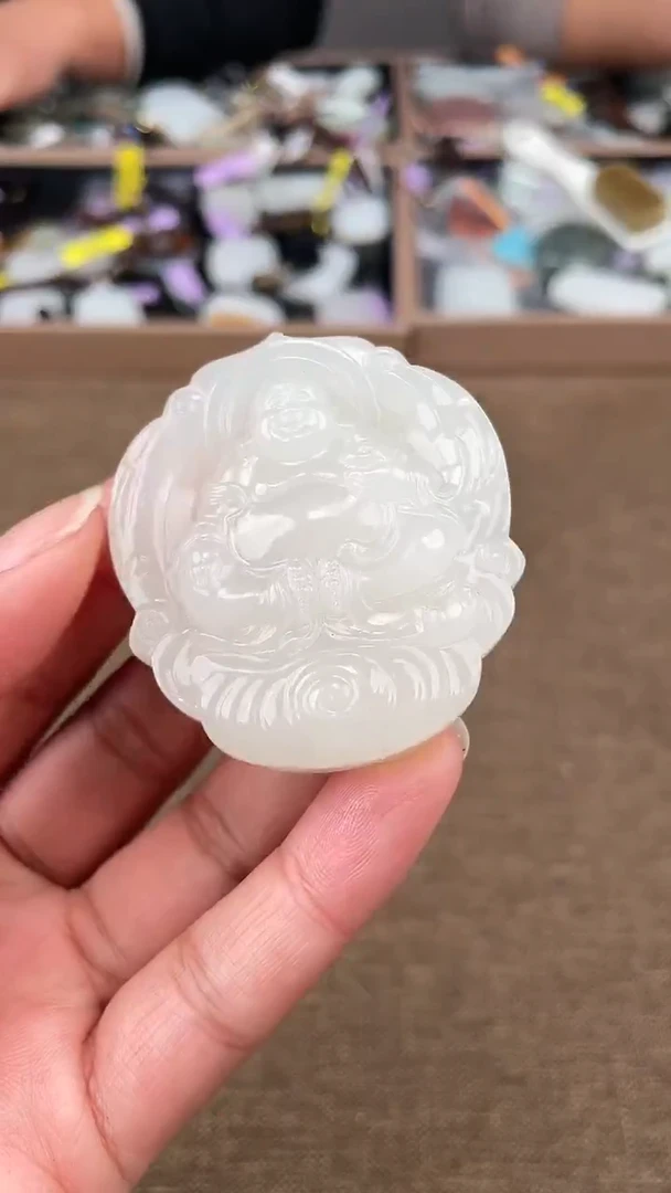 颈饰未镶嵌和田玉12.5XT多样性拍一发一39