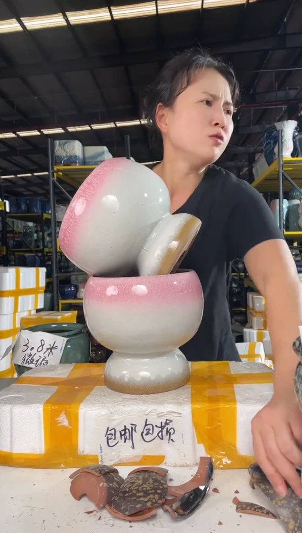 宜兴紫砂粗陶花盆18/20