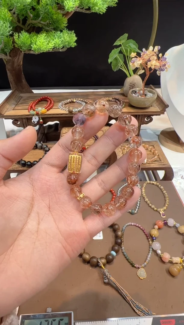 【闪购商品】水晶手串未镶嵌@@手饰