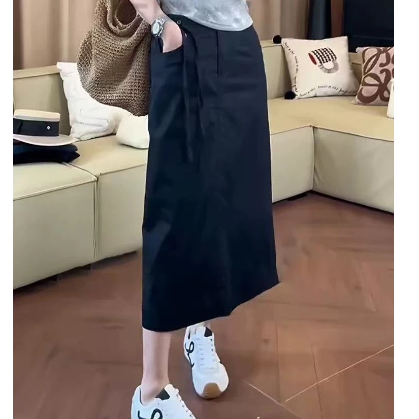 库存夏季女士半身裙显瘦百搭527