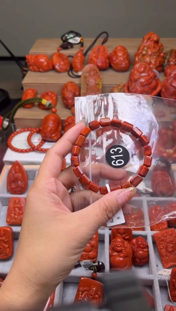 【闪购商品】南红玛瑙珠宝奇石未镶嵌613-7+随机多样性/一条