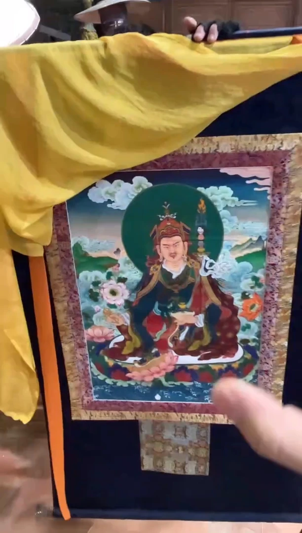 卷轴画路路的唐卡tk160