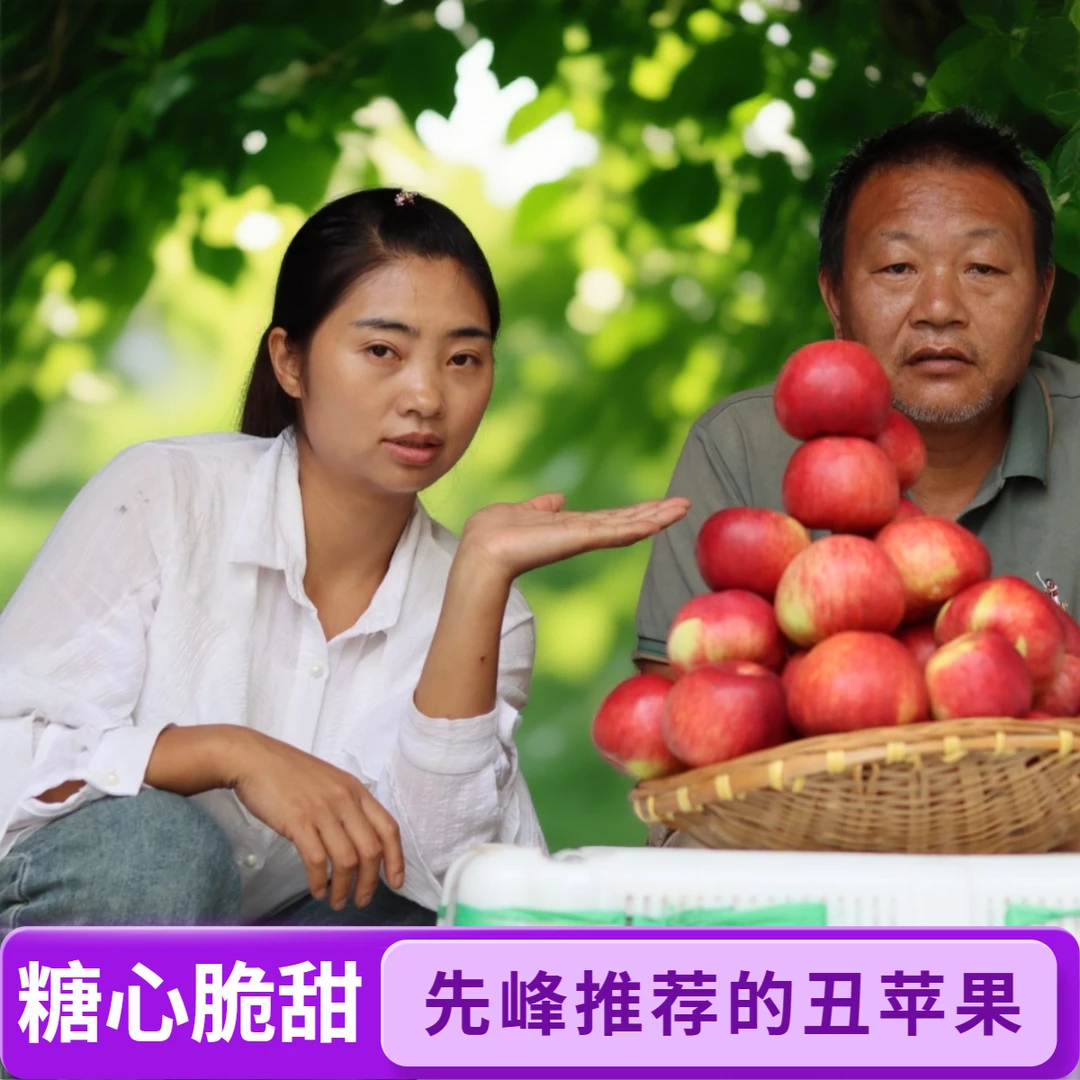 先峰家昭通糖心丑苹果 （中通包邮）