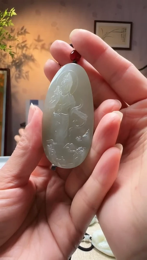 颈饰未镶嵌和田玉123