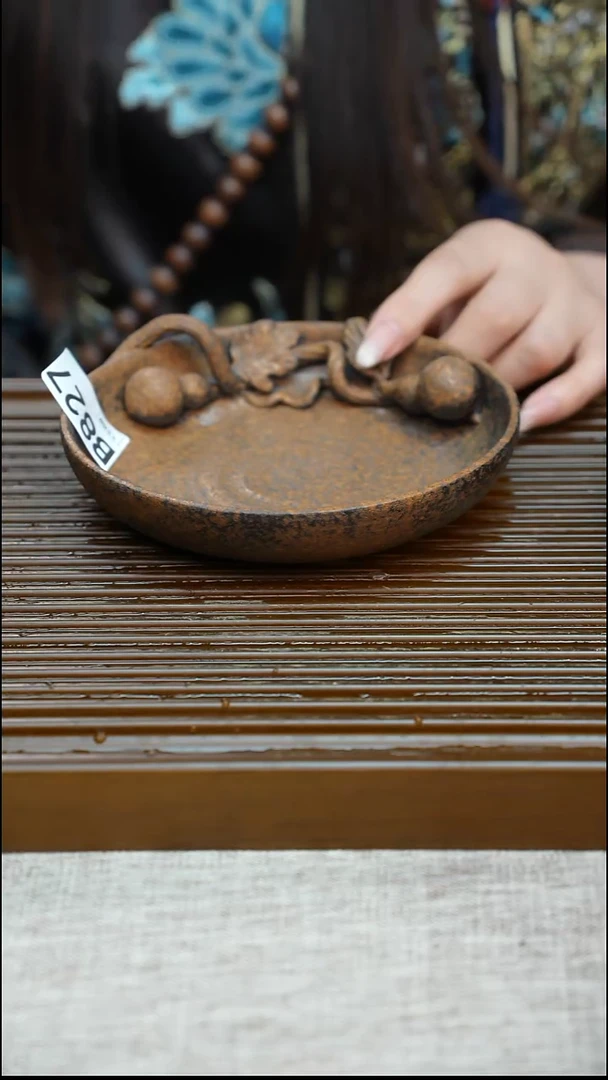 纯手工粗陶茶具 每只不同