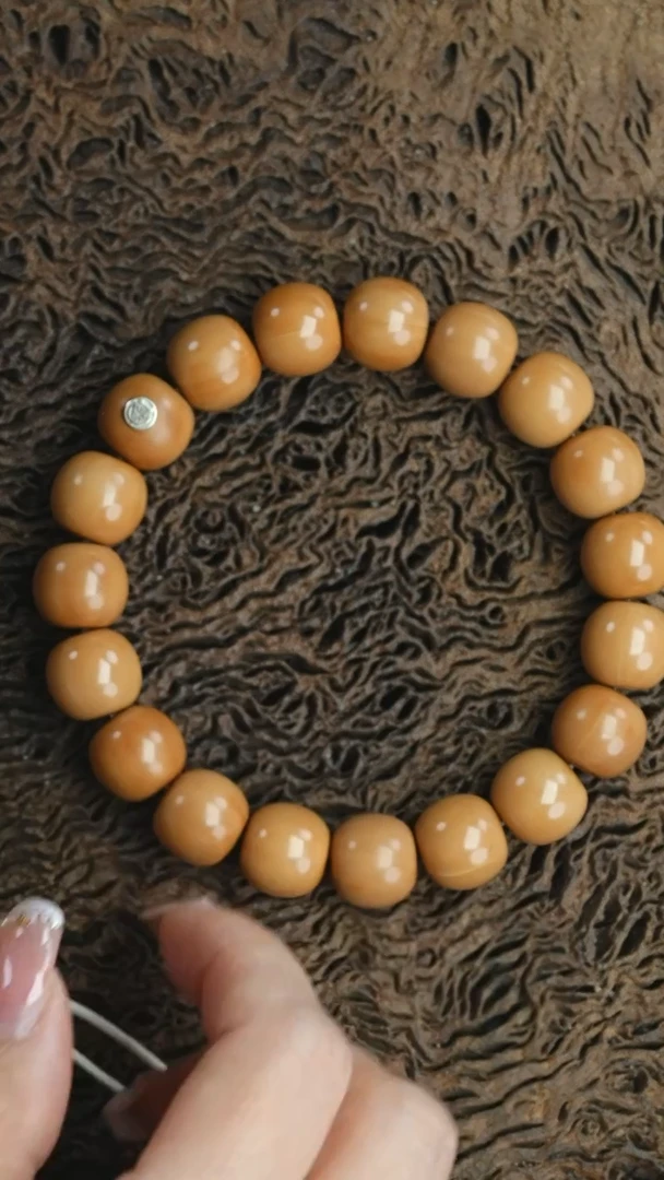 【闪购商品】猴头核桃手串体验款龙炎老型银标微瑕