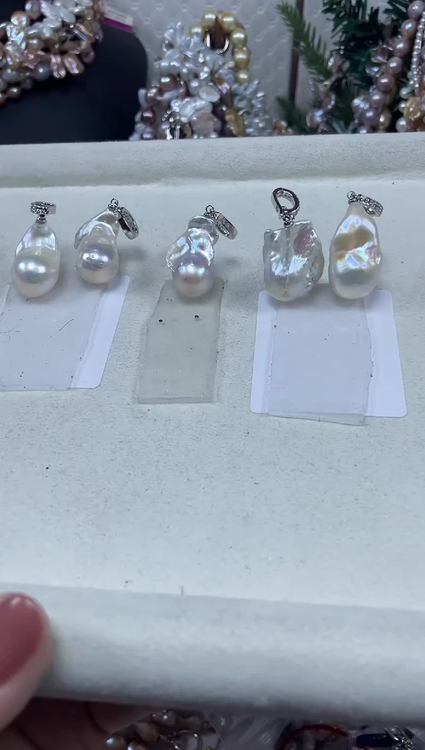 【闪购商品】淡水珍珠吊坠(不含链)未镶嵌（多样性发货发一）