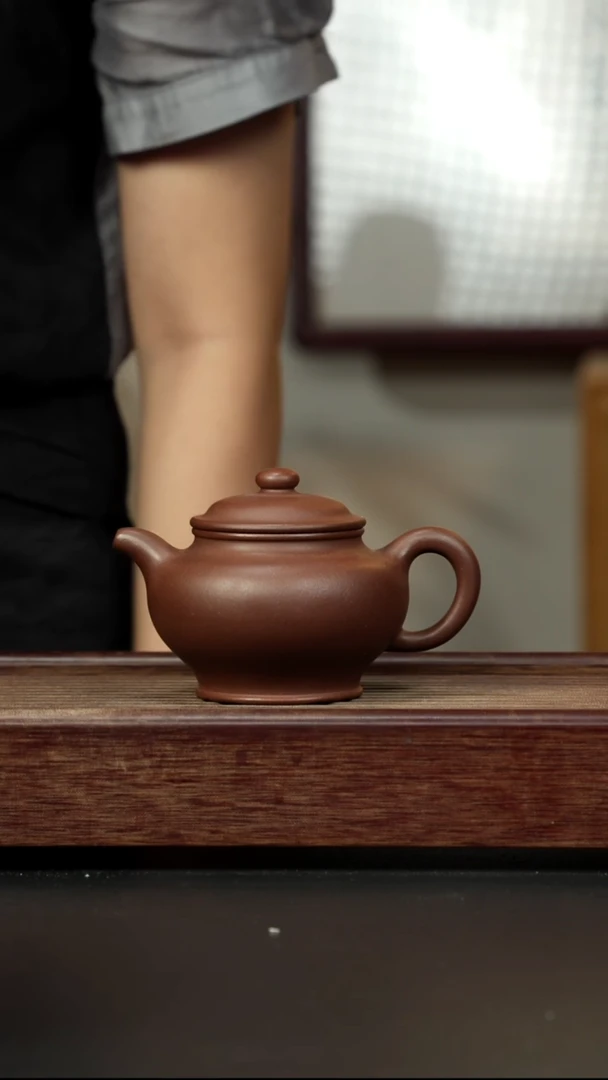 紫砂茶壶底槽清 掇只 小二拙泥