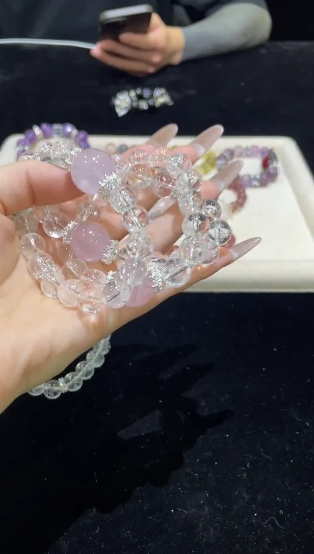 【闪购商品】水晶手链合金14浮力011