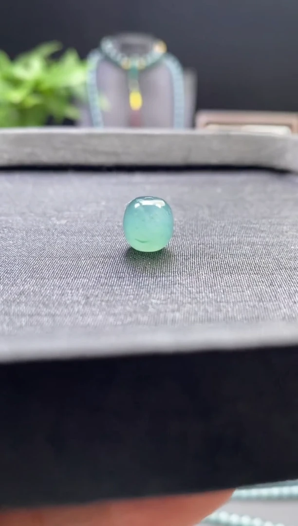 未镶嵌手链翡翠散珠卡10mm左右老型珠