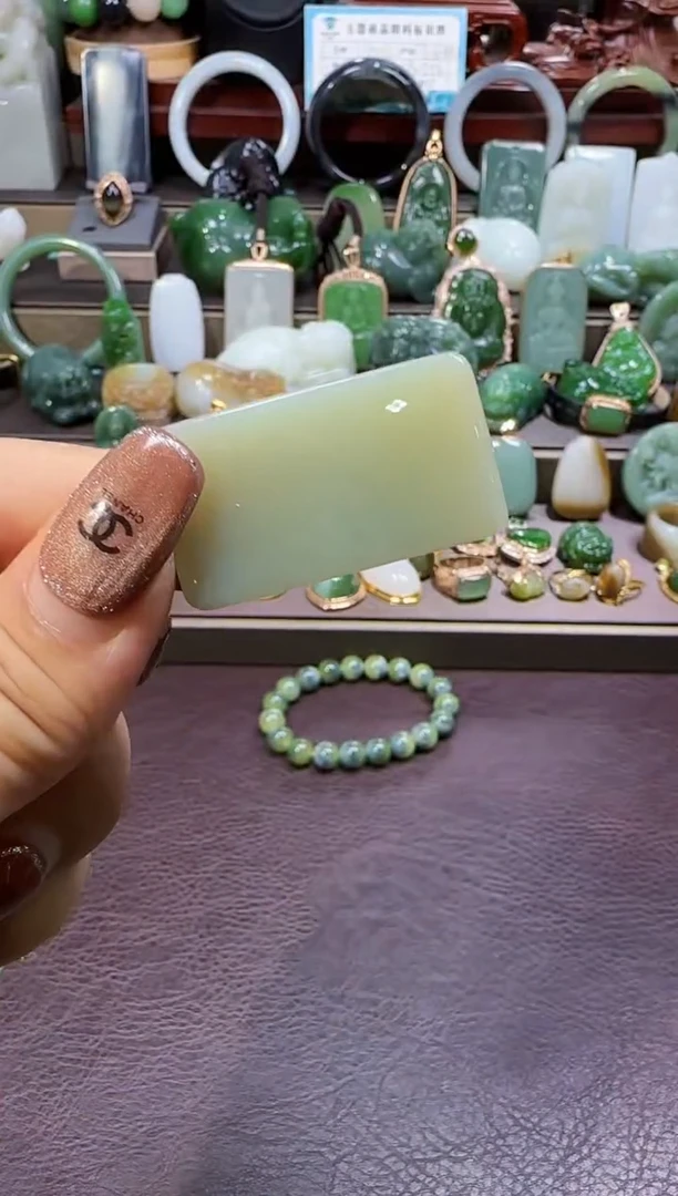 未镶嵌和田玉挂件【宏1105】33