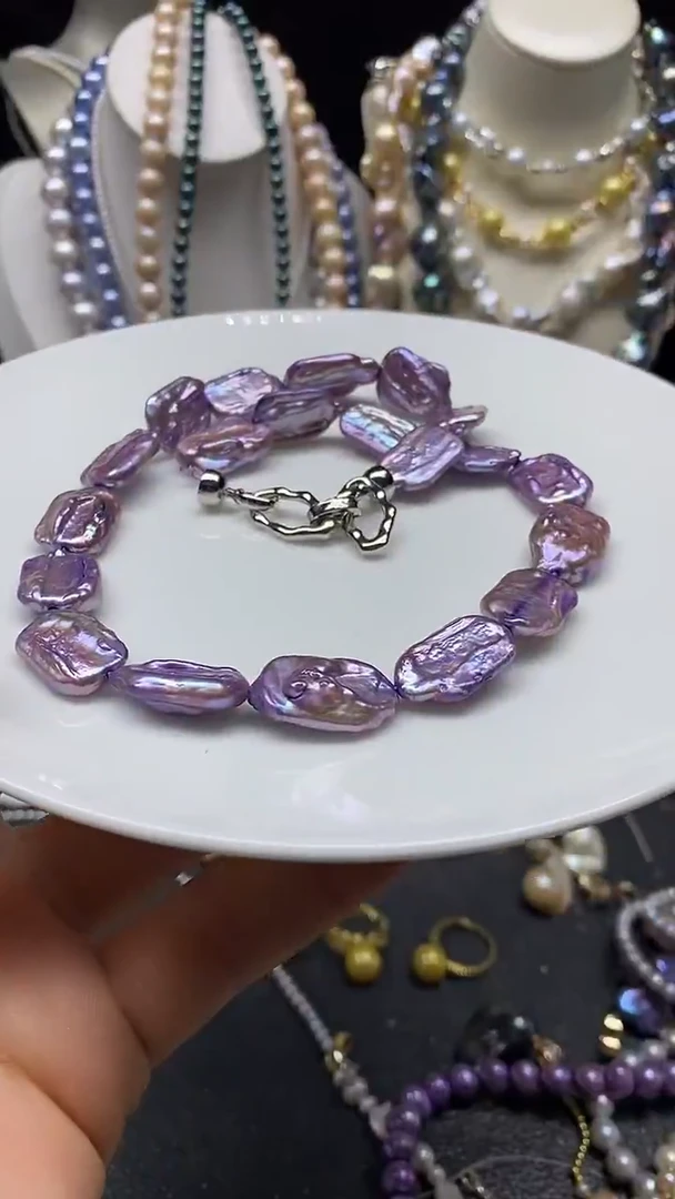 颈饰未镶嵌淡水珍珠多人