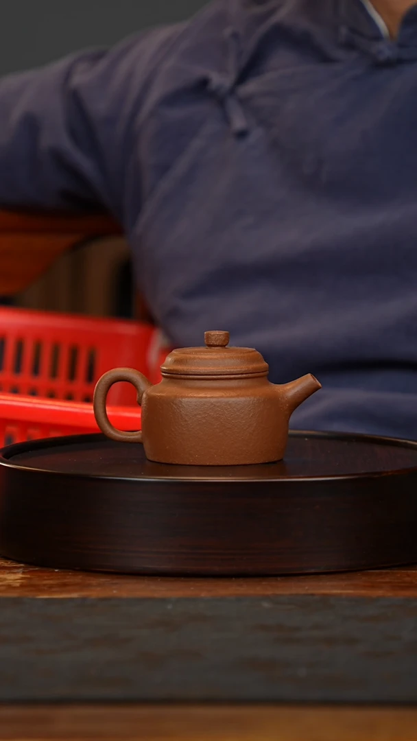 【闪购商品】紫砂茶壶小德钟壶180cc