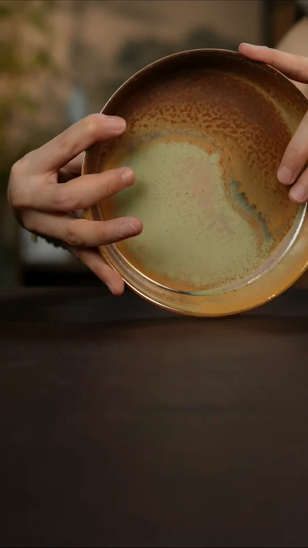 杯景德镇陶瓷杯碗柴烧多人