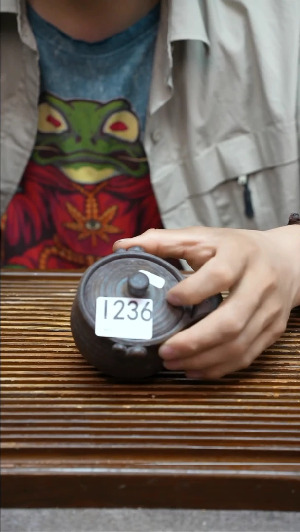 万古烧粗陶手工茶具