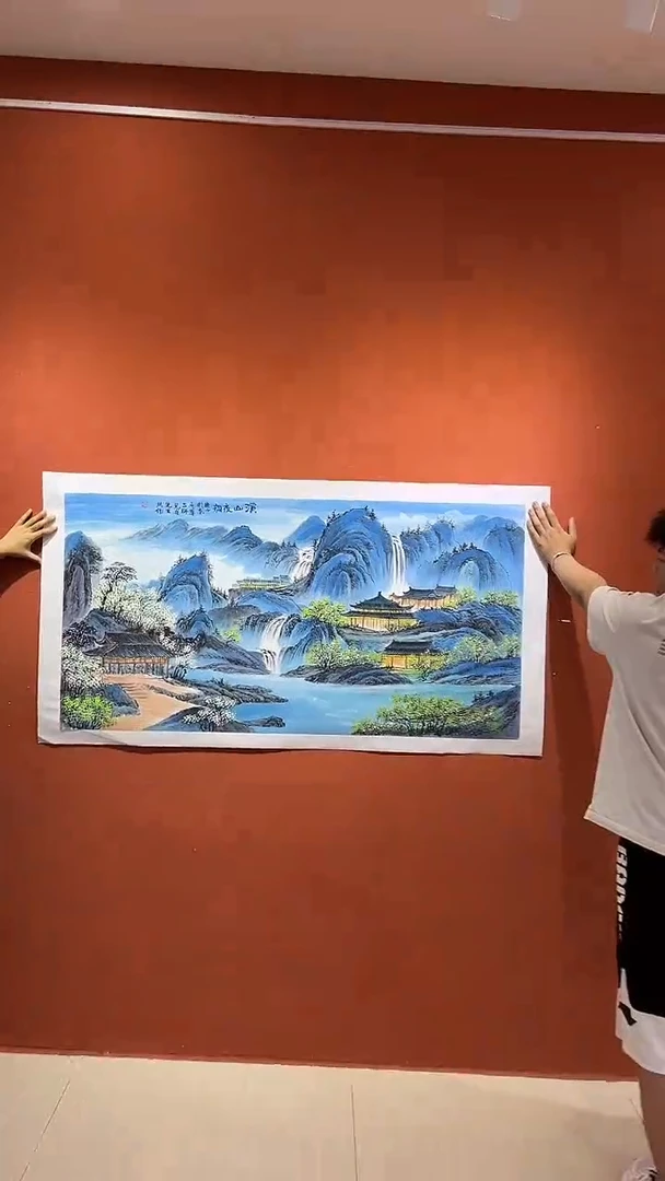 国画郑乐华手绘绘画作品9-51