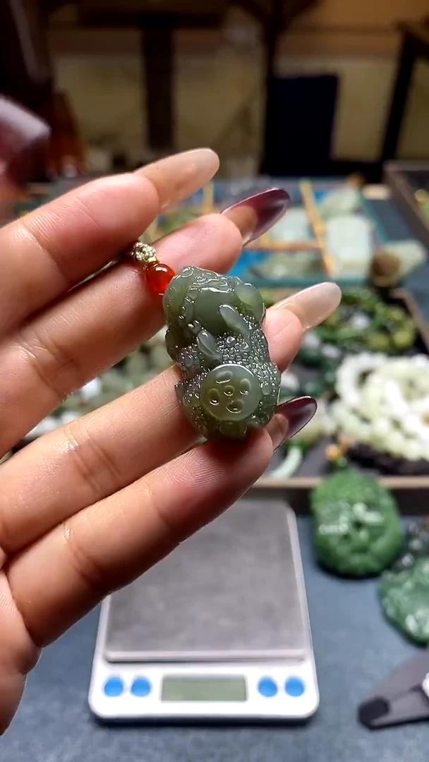 颈饰未镶嵌和田玉多样性拍一发一