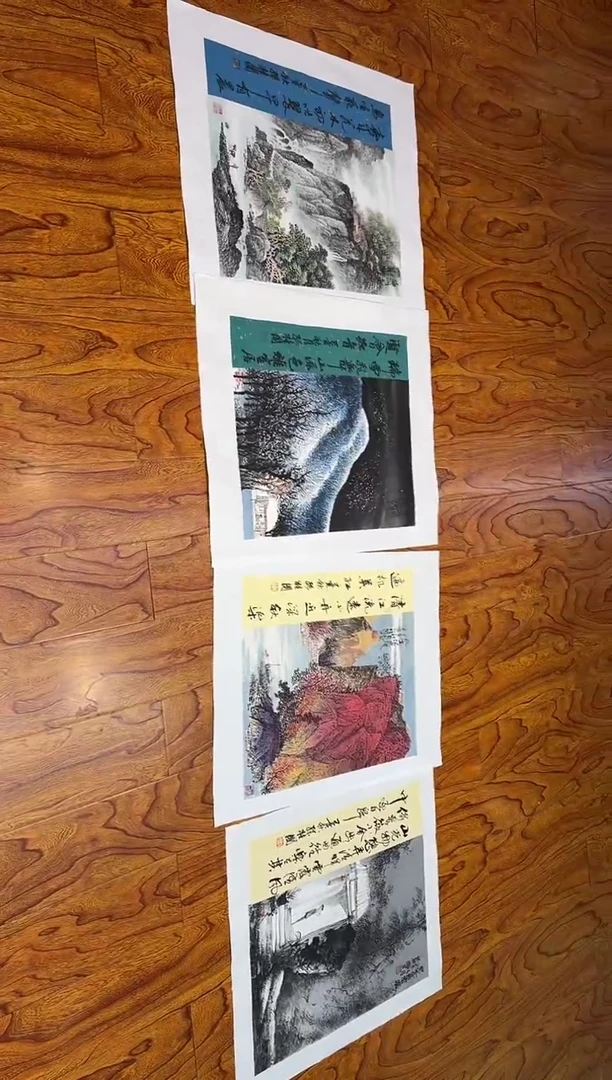 【闪购商品】国画孙桂国老师字画带亲笔合影证书11-31