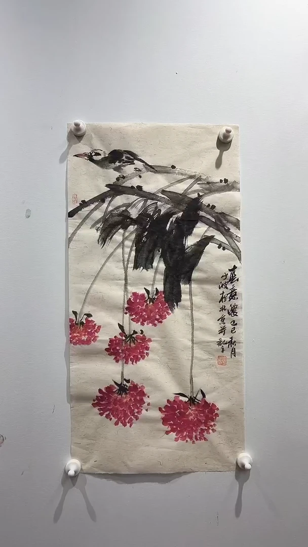 国画李少波/国画/花鸟