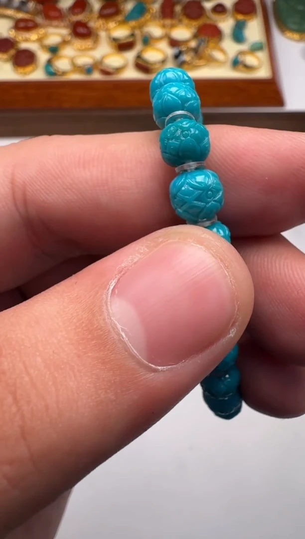 未镶嵌绿松石挂件贝**～手串手串