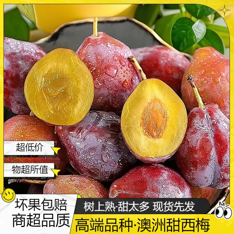 澳洲新鲜西梅法兰西梅孕妇宝宝当季时令生鲜水果布林李子整箱包邮
