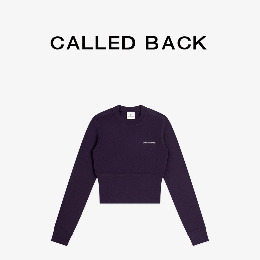 CALLED BACK新款经典园领百搭休闲时尚简约长袖案色卫衣111603