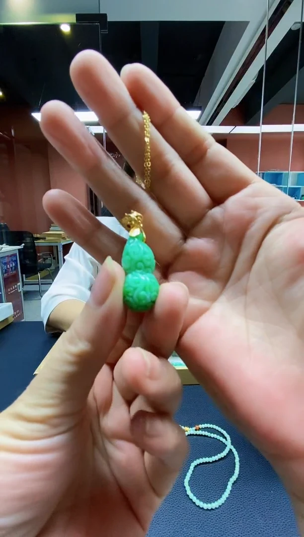 颈饰未镶嵌翡翠翡翠吊坠